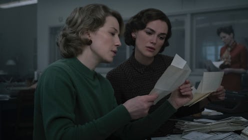 Carrie Coon and Keira Knightley in Disney+ ‘Boston Strangler’