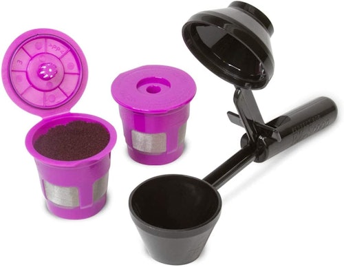 Perfect Pod Reusable K Cup Coffee Pod Filters & Coffee Scoop