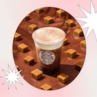 Starbucks' has a new Cinnamon Caramel Cream Nitro Cold Brew on their menu for the spring. 