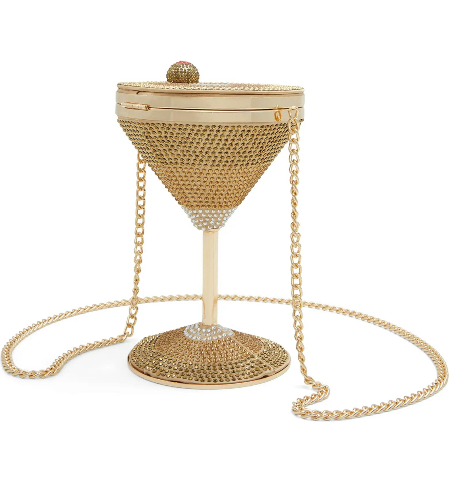 Aldo Martini Crystal Embellished Crossbody Bag