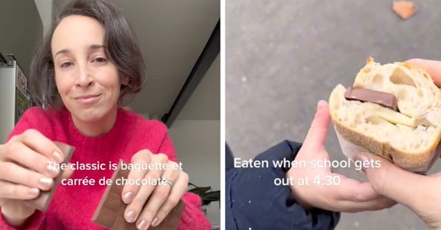 An American mom living in Paris is going viral after she revealed the after-school snack she makes f...