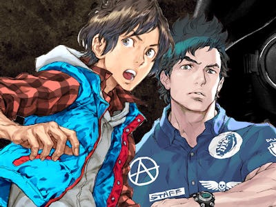 Zero Escape Nonary Games protagonists Junpei and Sigma