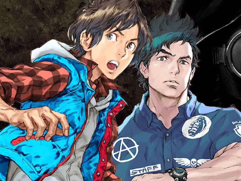 Zero Escape Nonary Games protagonists Junpei and Sigma