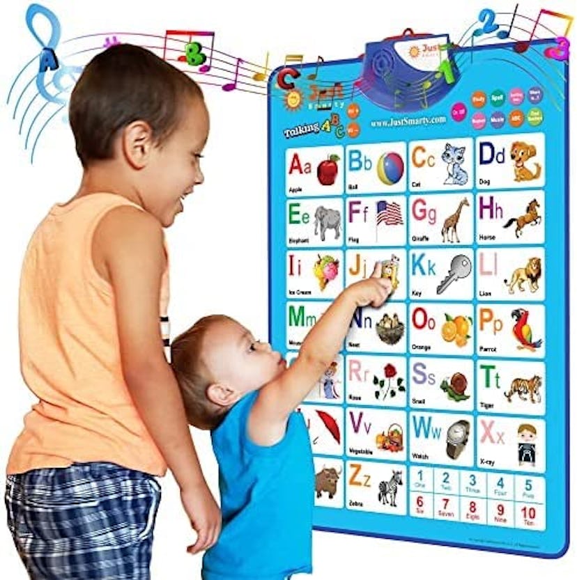 Just Smarty Interactive Alphabet Wall Poster