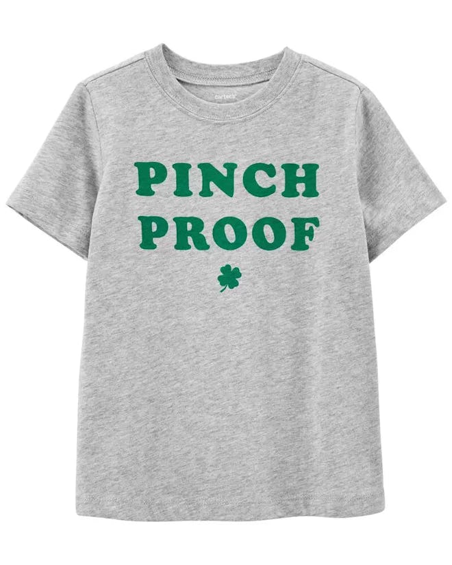 Kids' St. Pattys day shirts, a prize for when they finish a St. Patrick's Day scavenger hunt for kid...