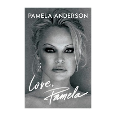 the cover of the book love, pamela by pamela anderson