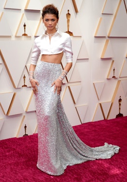 Zendaya attends the 94th Annual Academy Awards at Hollywood and Highland 