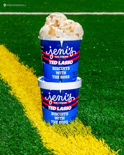 Jeni's Ted Lasso ice cream flavor is available for a limited time.