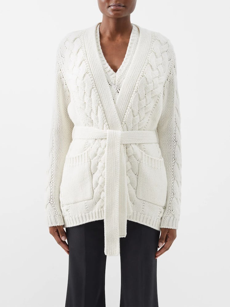 Aguirre Belted Cashmere Cardigan