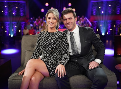 Kaity Biggar and Zach Shallcross during 'The Bachelor: After The Final Rose'