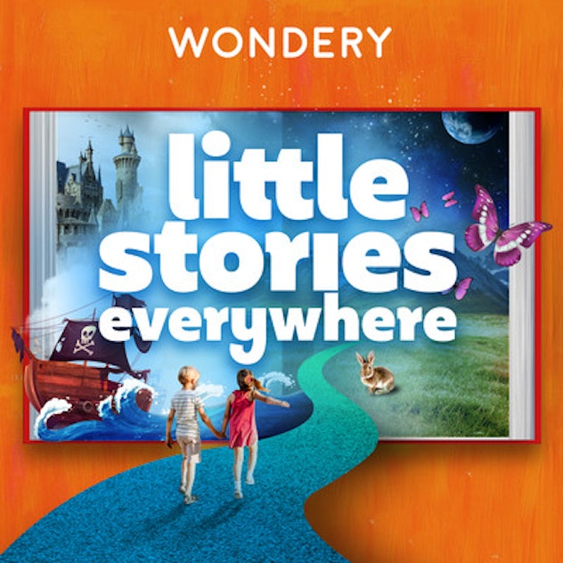 Logo for Little Stories Everywhere podcast
