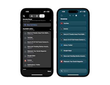 iCloud Rains on Arc’s Refreshingly Simple iPhone Browser App