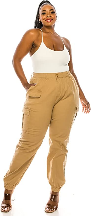 High Waist Jogger Cargo Pant