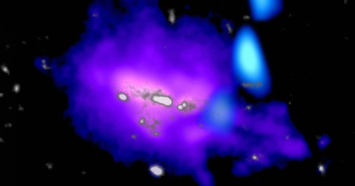 Los astrónomos acaban de encontrar una larga corriente de medio millón de años luz de diámetro en el universo primitivo