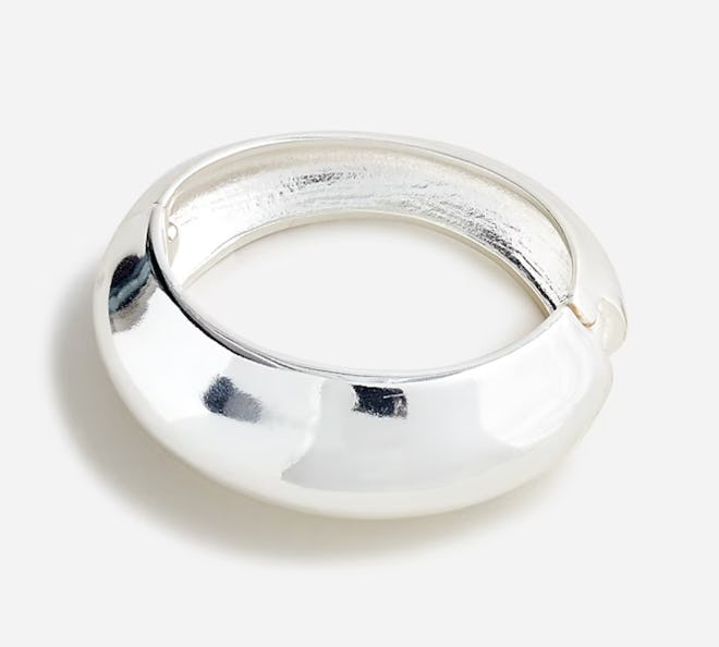 Hinge Cuff Bracelet in Silver