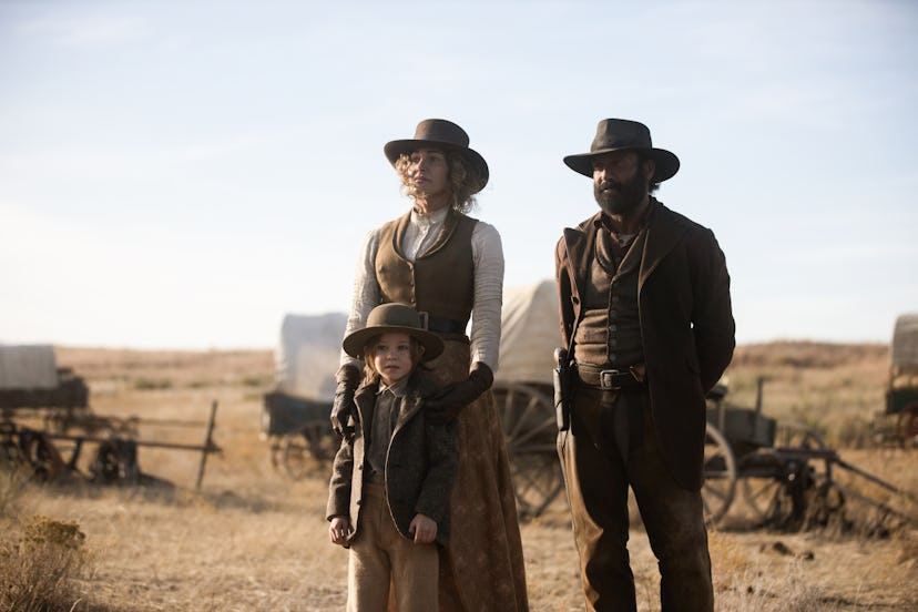 Faith Hill and Tim McGraw as Margaret and James Dutton in '1883.'