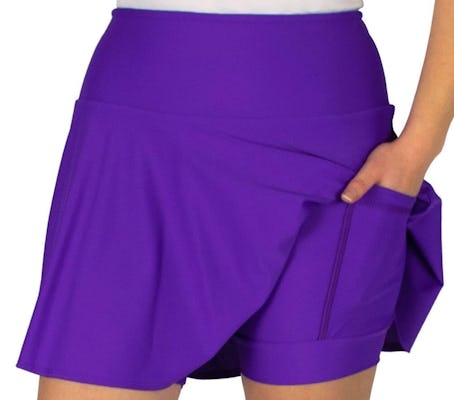 This purple skirt is what I wore to the Taylor Swift 'Eras Tour' and is a great '1989' outfit idea f...