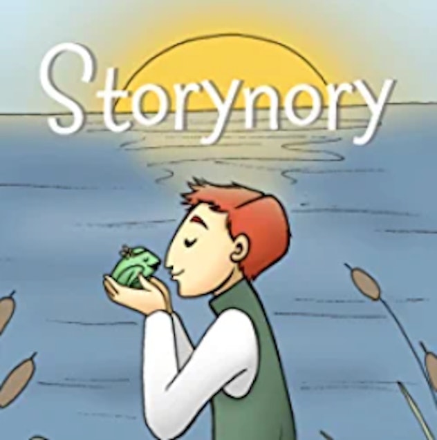 Storynory logo.