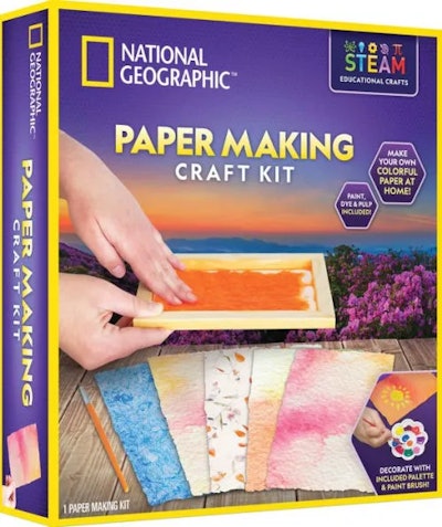 National Geographic Paper Making Craft Kit 
