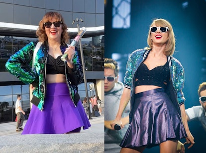 I wore a '1989' outfit to the Taylor Swift 'Eras Tour' in Las Vegas. 