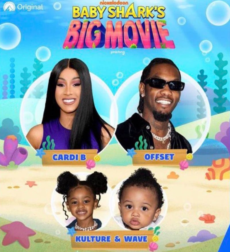 The 'Baby Shark' Movie Cast Stars Cardi B, Offset, Their Kids & More Celebs