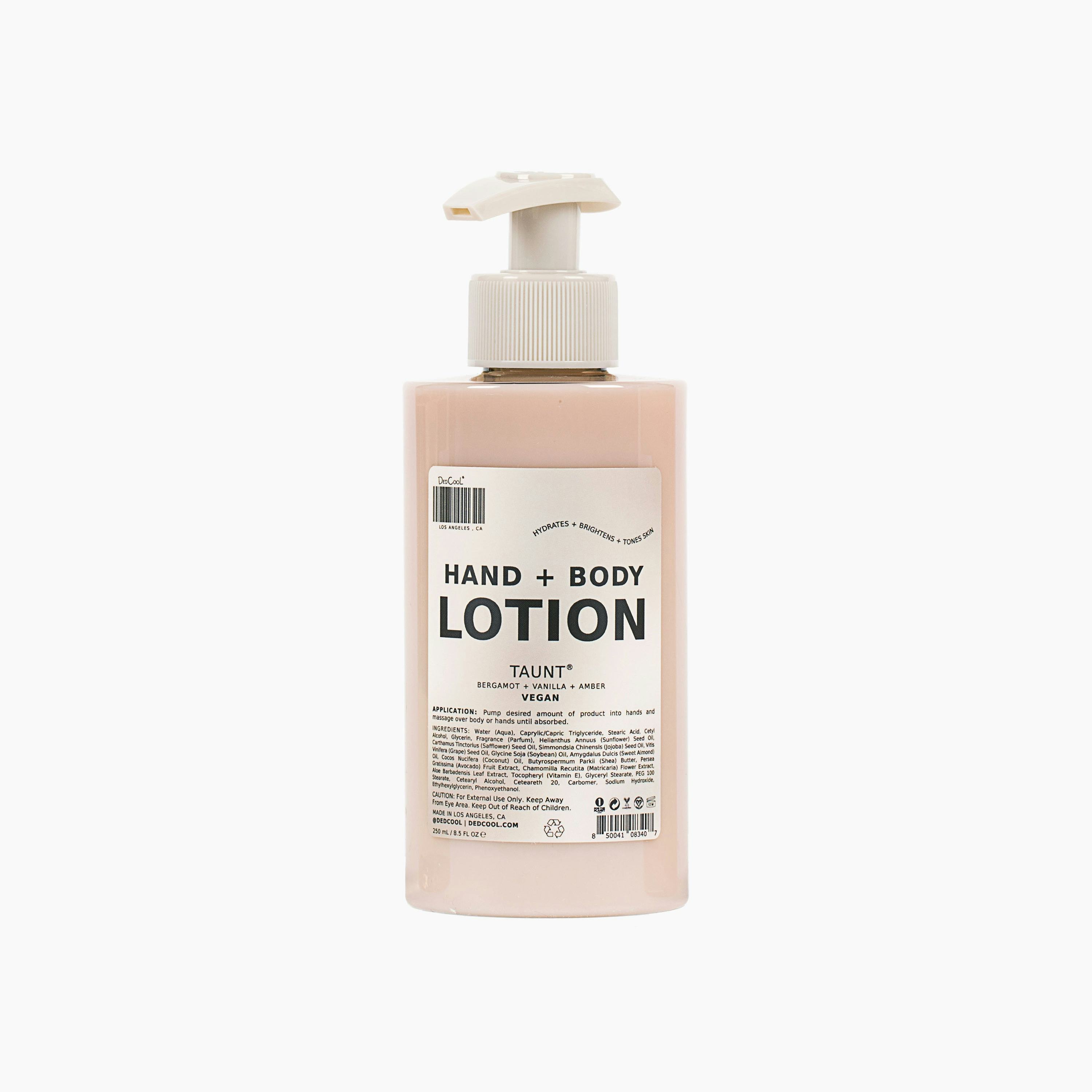 DedCool Hand + Body Lotion 01 in Taunt