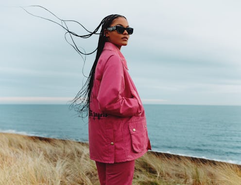palm angels x barbour collab