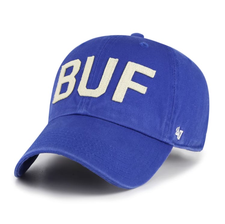 An NFL dad hat is something to wear when you're feeling homesick. 