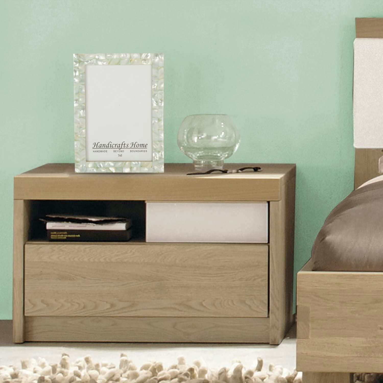 Handicrafts Home Mother of Pearl Handmade Photo Frame