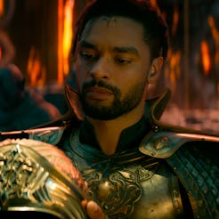 Rege-Jean Page and Chris Pine in 'Dungeons & Dragons: Honor Among Thieves.'