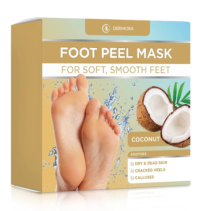 DERMORA Foot Peel Mask (2-Pack)