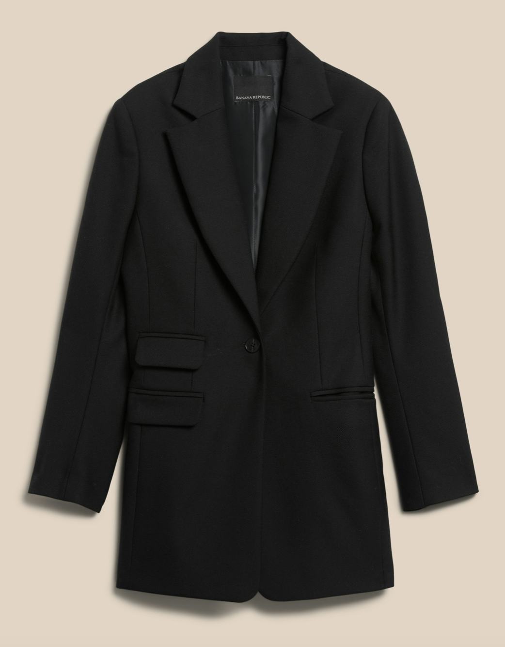 Lido Sculpted Italian Wool Blazer