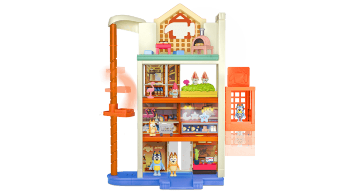 Bluey Hammerbarn playset