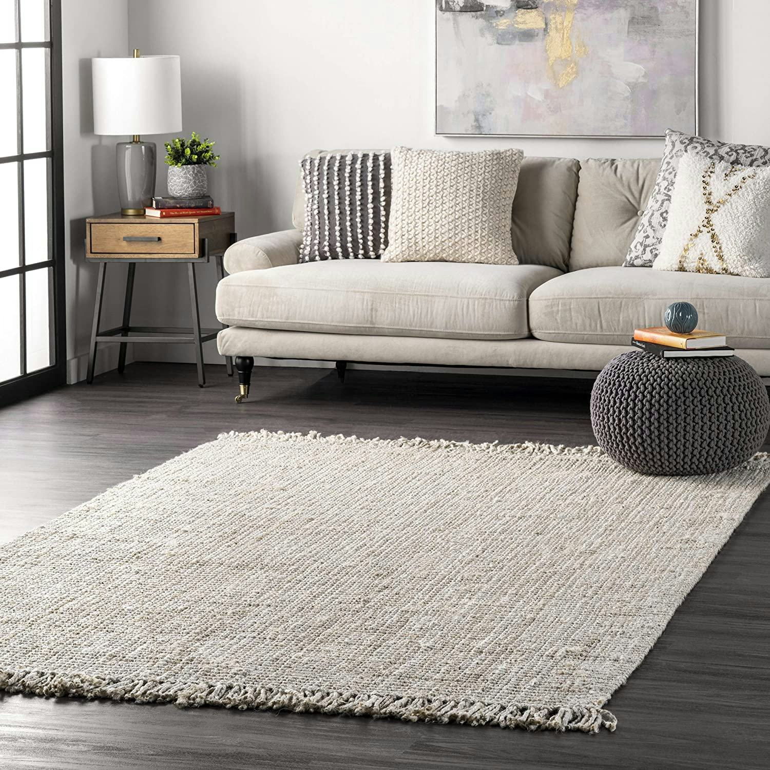 nuLOOM Daniela Farmhouse Chunky Jute Accent Rug