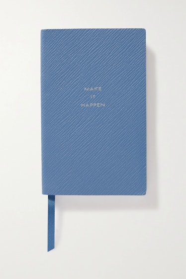 Panama Make It Happen Textured-Leather Notebook