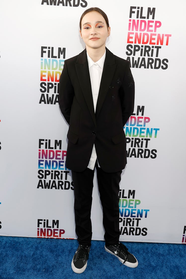 Frankie Corio attends the 2023 Film Independent Spirit Awards on March 04, 2023 in Santa Monica, Cal...