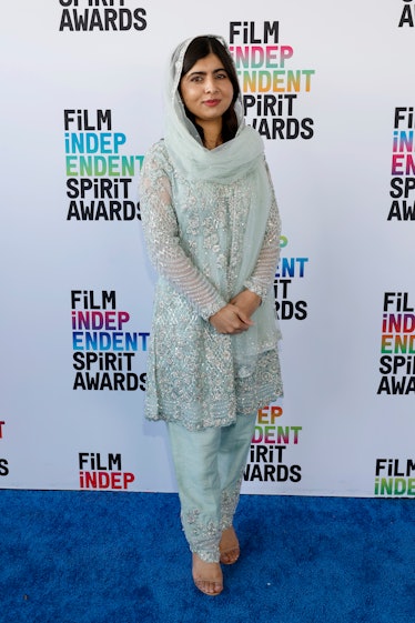 Malala Yousafzai attends the 2023 Film Independent Spirit Awards on March 04, 2023 in Santa Monica, ...