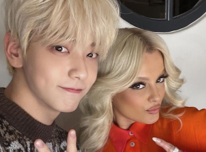 TXT star Soobin met Bebe Rexha and they took tons of pics and videos together.
