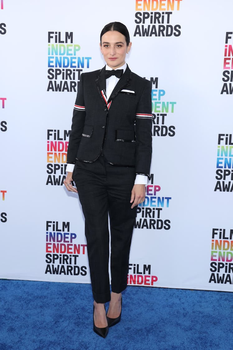Jenny Slate attends the 2023 Film Independent Spirit Awards on March 04, 2023 in Santa Monica, Calif...