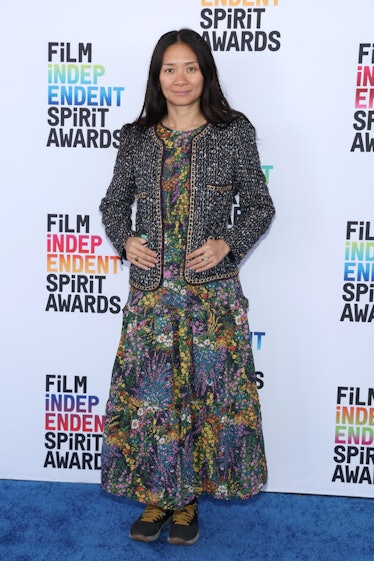 Chloé Zhao attends the 2023 Film Independent Spirit Awards on March 04, 2023 in Santa Monica, Califo...