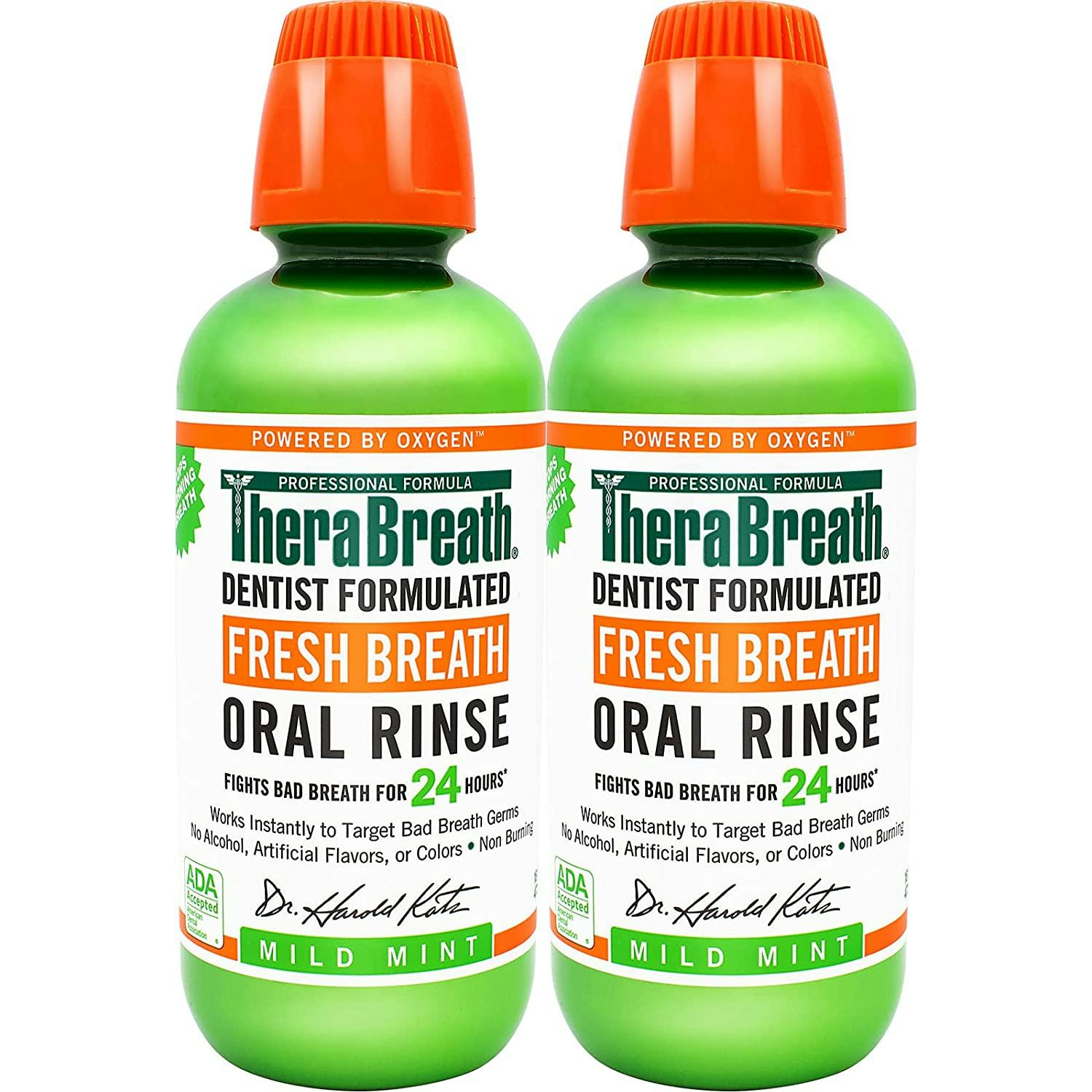 TheraBreath Fresh Breath Dentist Formulated Oral Rinse