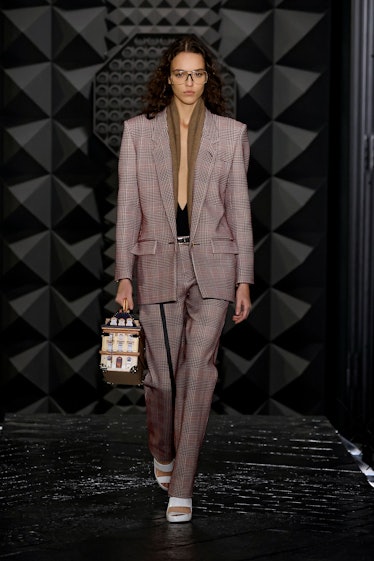 Models Make Their Way Around PFW with Bags from Louis Vuitton and