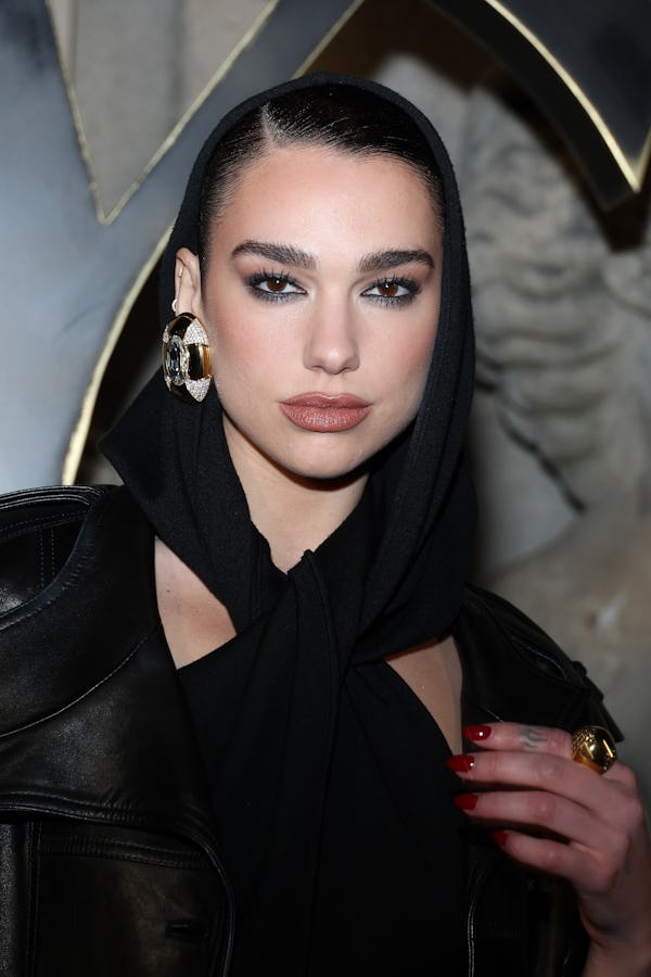 Dua Lipa at Saint Laurent Paris Fashion Week