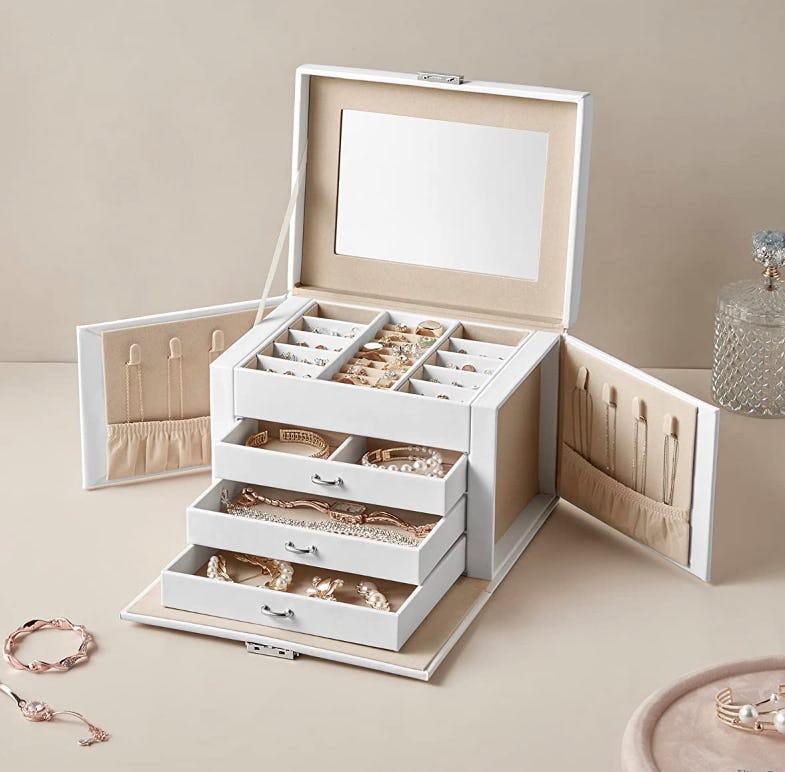 SONGMICS 4-Tier Jewelry Box