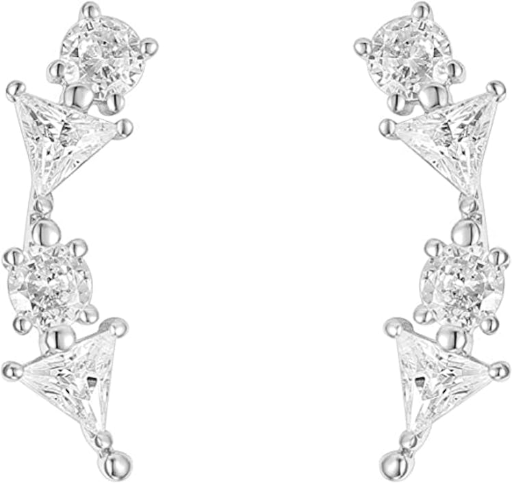 PAVOI 14-Karat Gold-Plated Cubic Zirconia Earrings