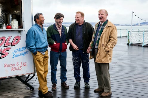Pete (Phaldut Sharma), Meurig (Iwan Rheon), Eddie (Mark Lewis Jones), Colin (Steefan Rhordri)