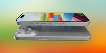 A render of what the iPhone 15 could look like.