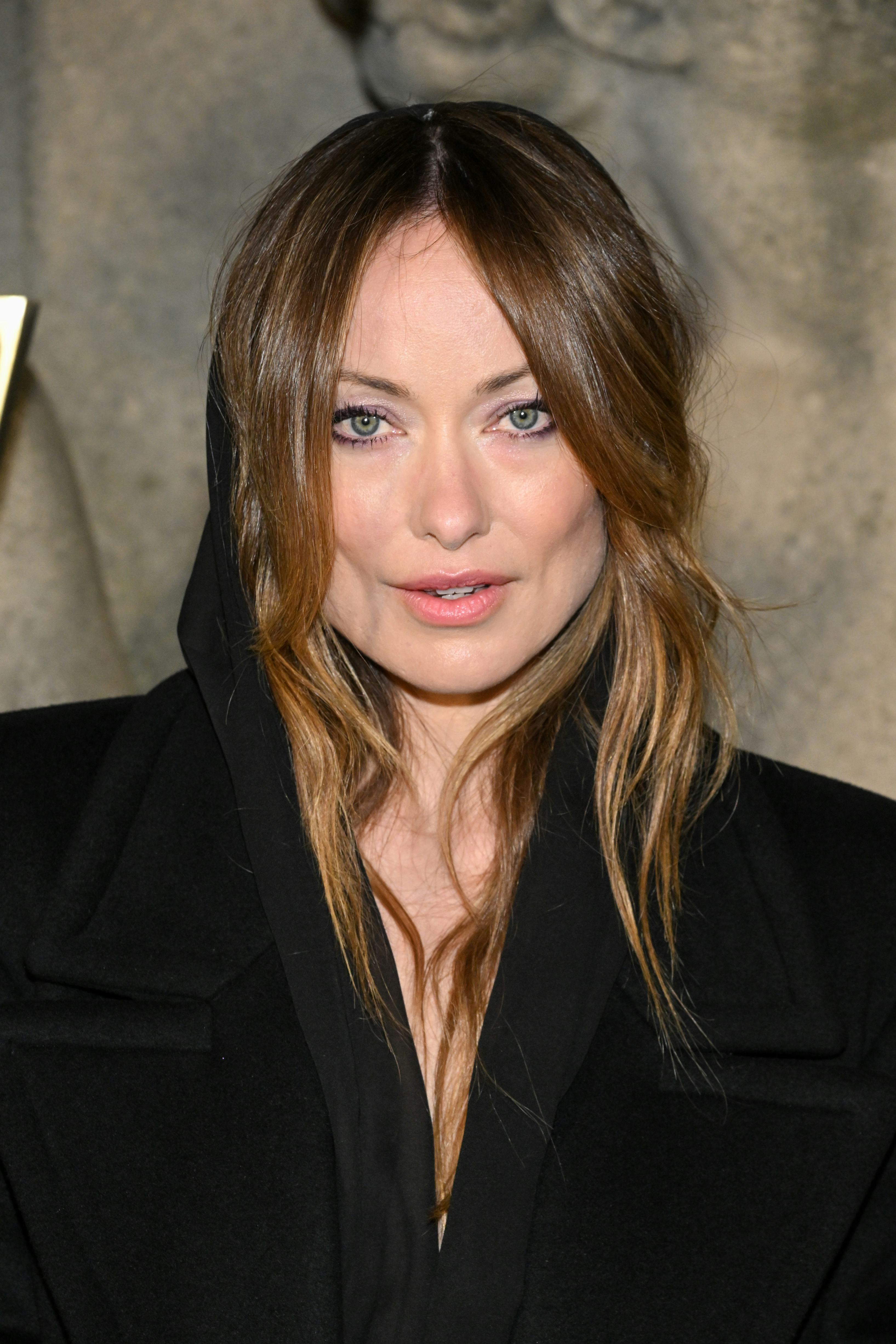 Olivia Wilde at Saint Laurent Paris Fashion Week