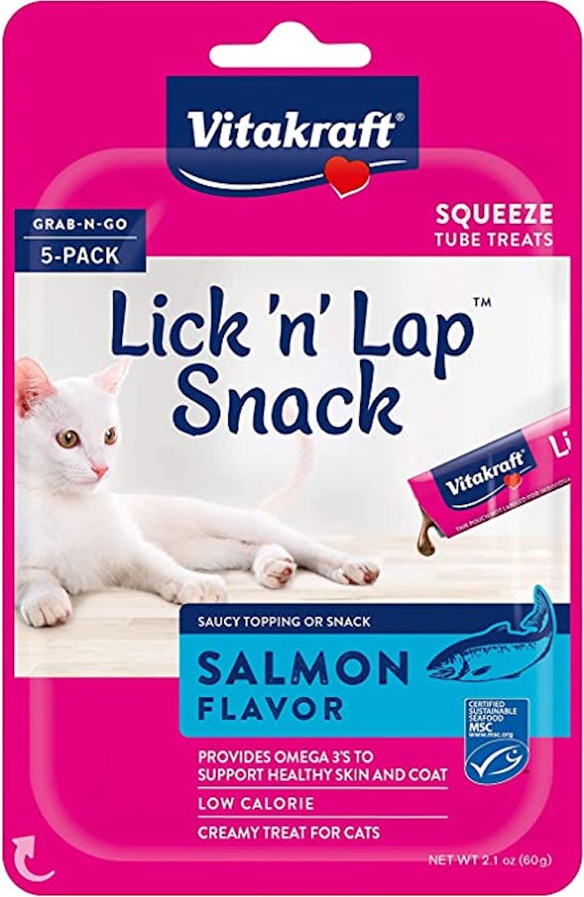 Vitakraft Lick 'n' Lap Creamy Cat Treat (5-Pack)