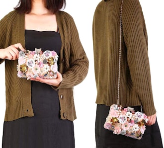 Selighting Floral Clutch